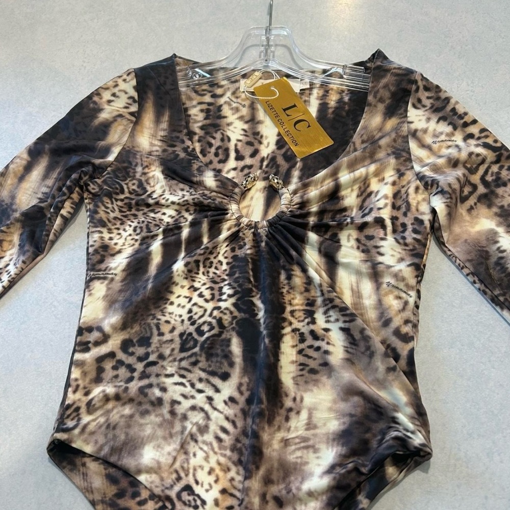 Leopard Print Women's Top